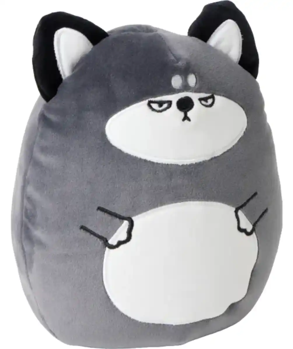 Bild 1 von 2-in-1-Reisenackenkissen Waschbär, bunt