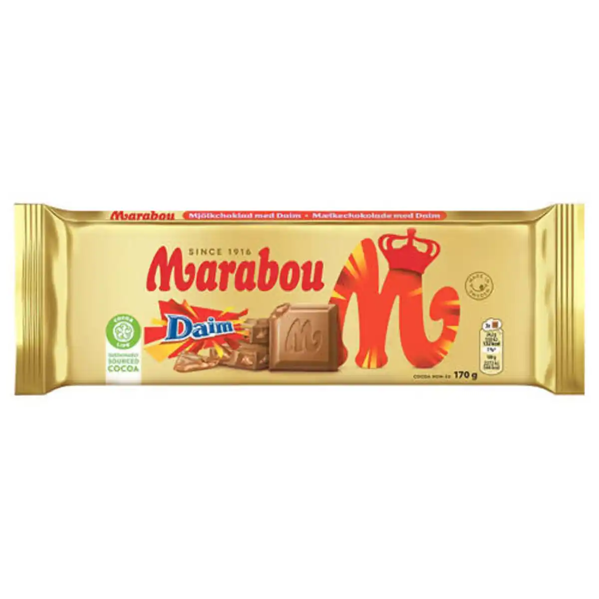 Bild 1 von Marabou Schokolade 160 g / 170 g, Daim