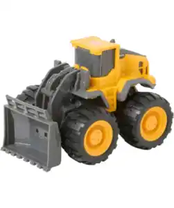 Dickie Toys Volvo Baustellenfahrzeug Monster Truck, schwarz