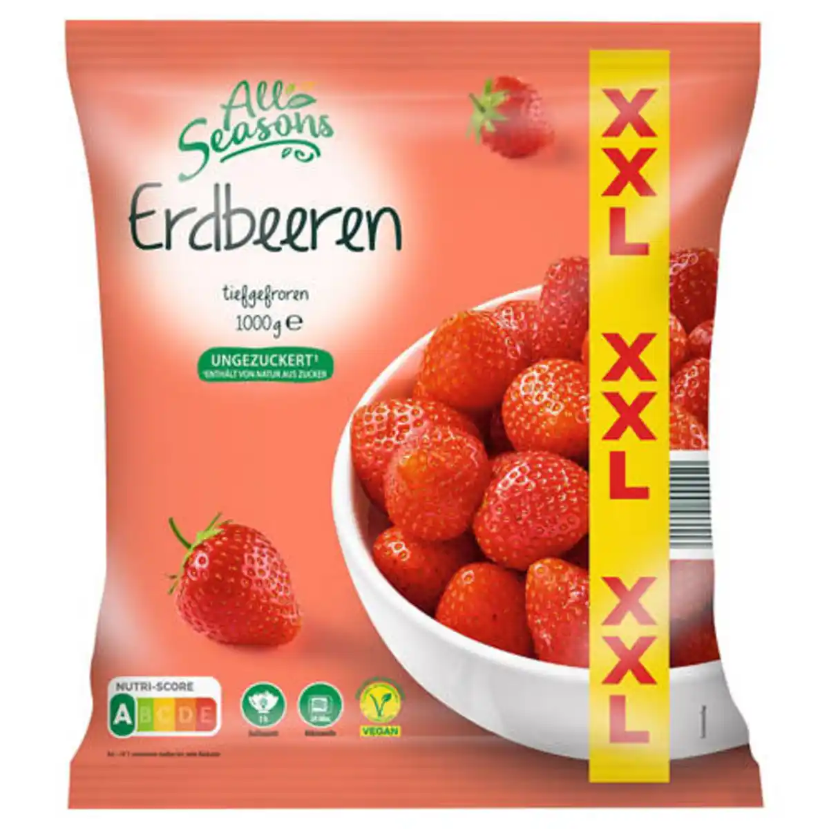 Bild 1 von ALL SEASONS Früchte 1 kg, Erdbeeren