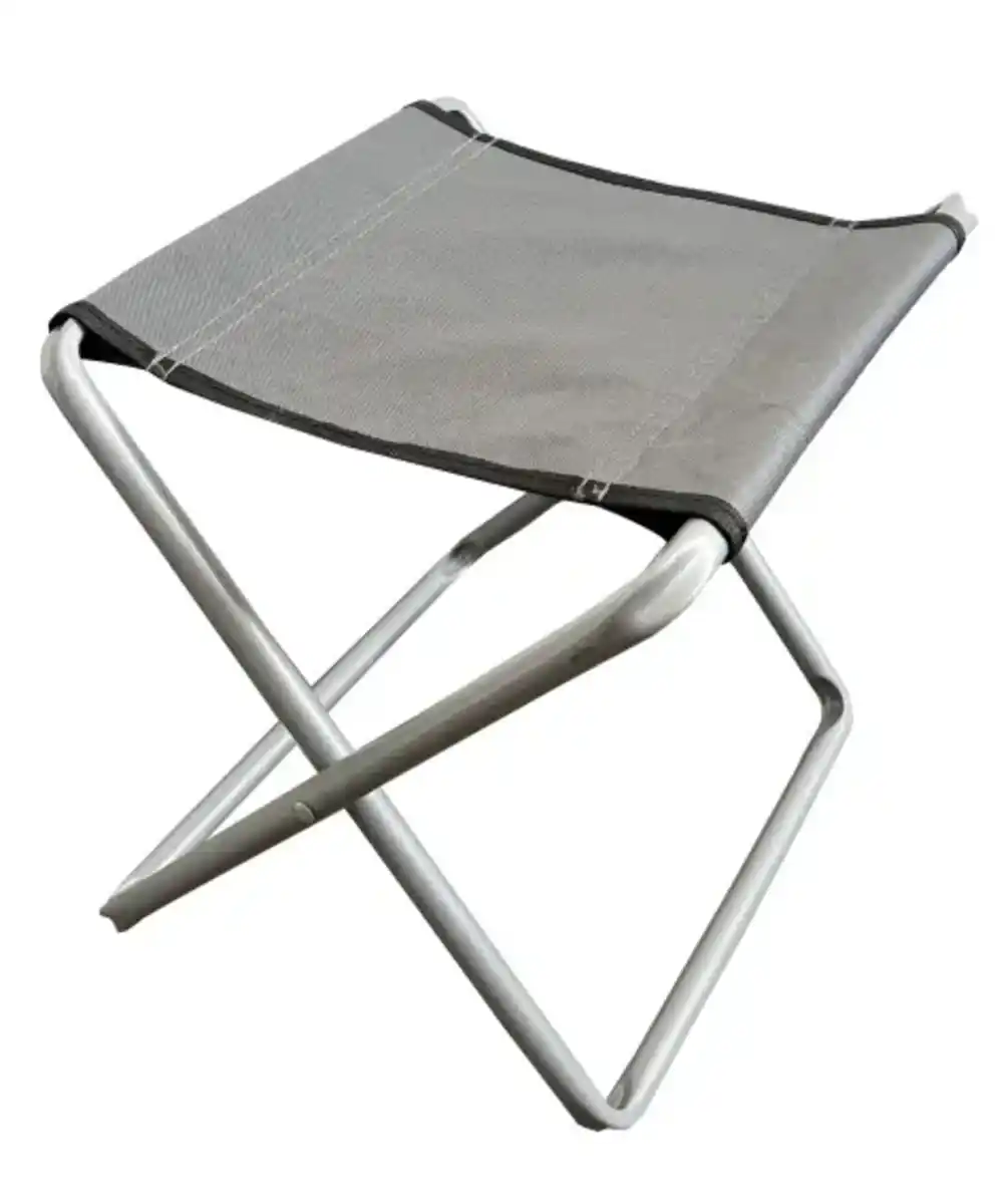 Bild 1 von Klappbarer Campinghocker, grau melange
