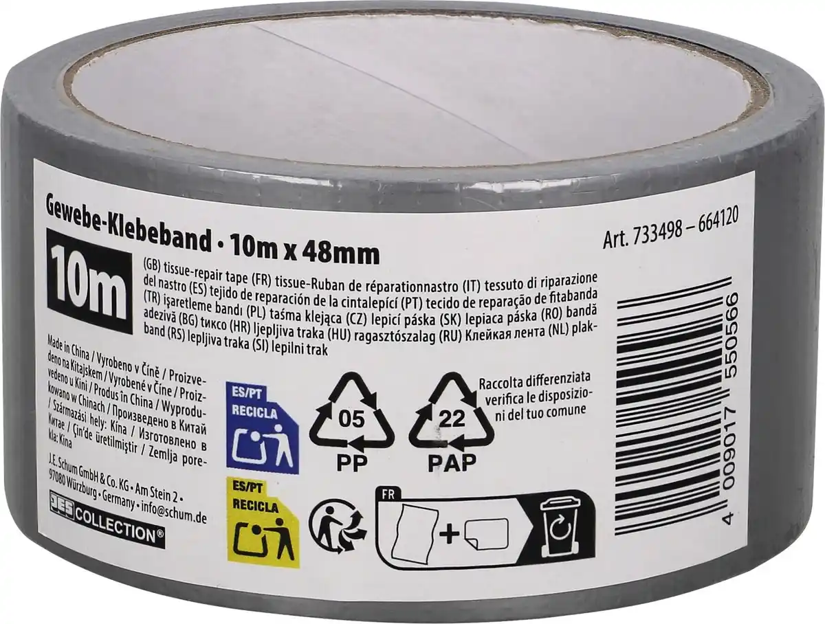 Bild 1 von Gewebe-Reparaturband, 10-m-Rolle