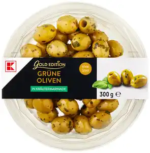 K-GOLD EDITION Oliven mariniert, 300-g-Packg.