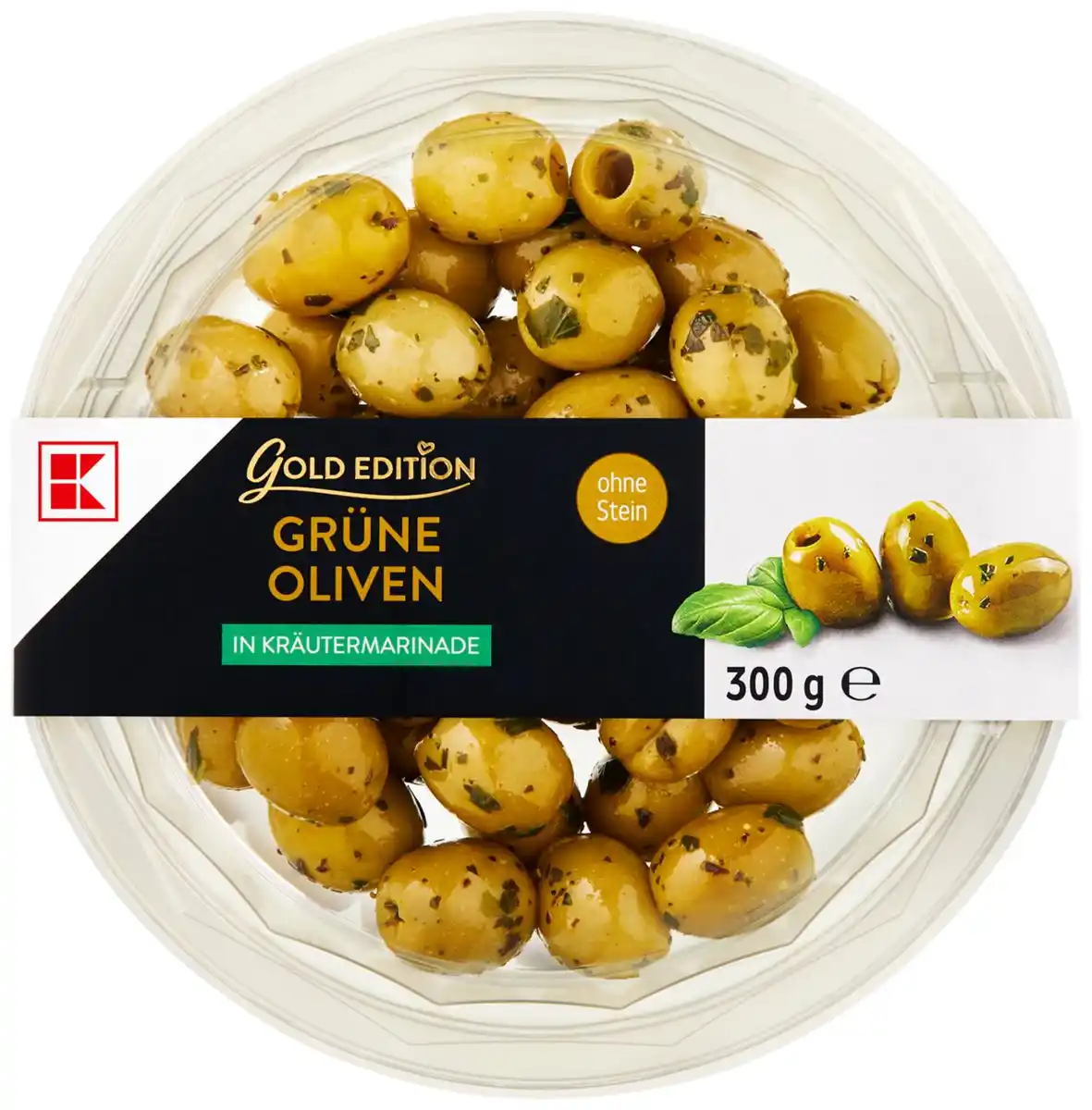 Bild 1 von K-GOLD EDITION Oliven mariniert, 300-g-Packg.