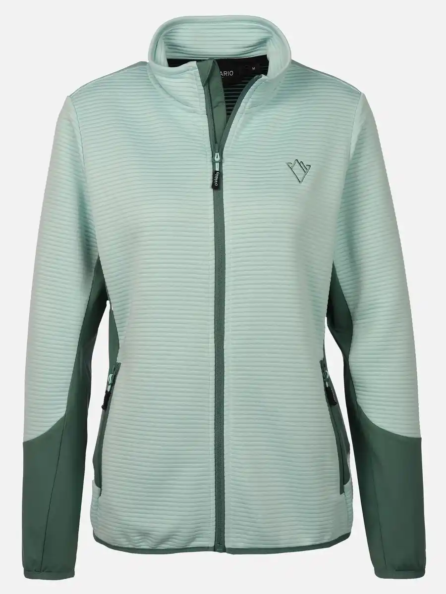 Bild 1 von Damen Sportjacke mit Struktur Grün