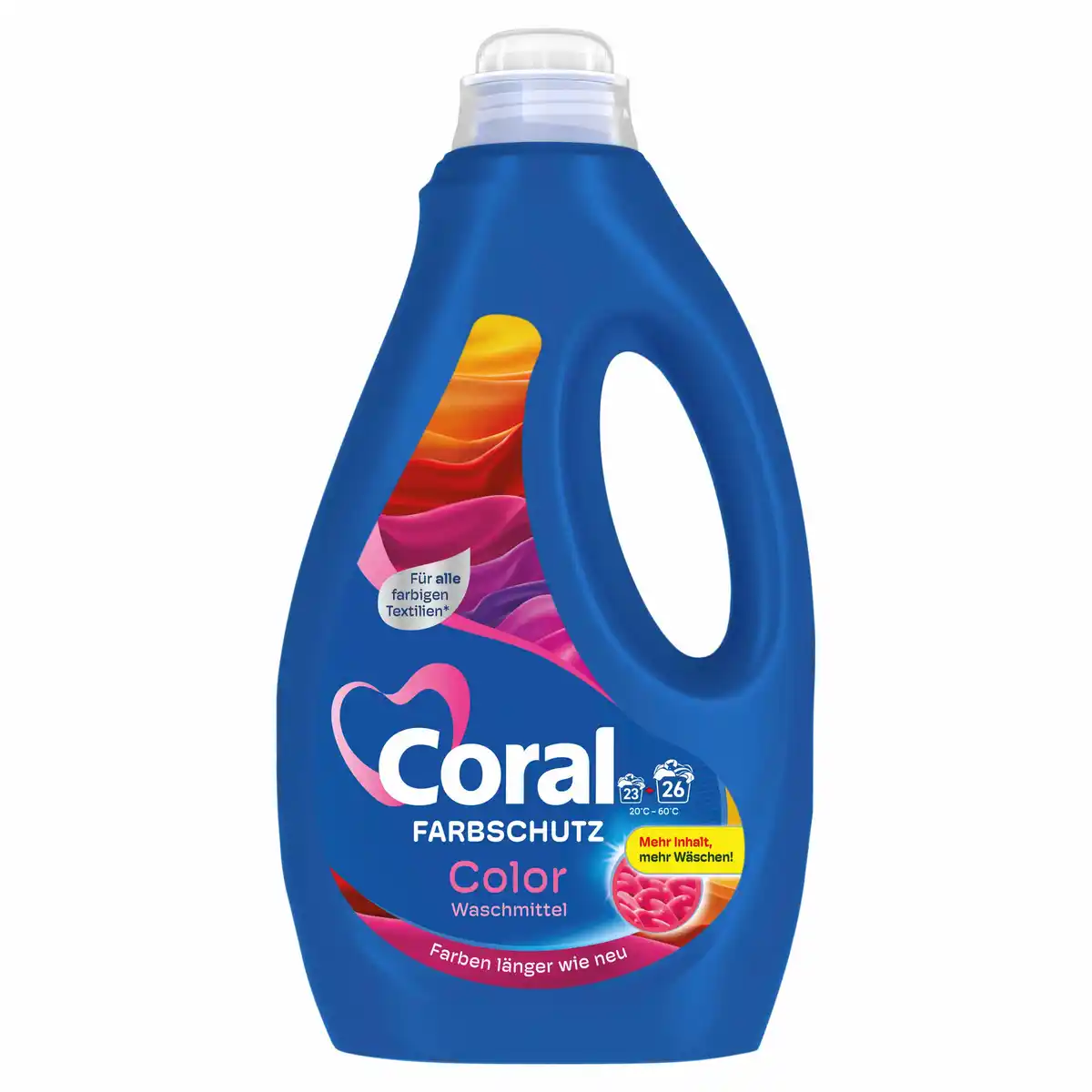 Bild 1 von Coral Flüssigwaschmittel Color 26WL, 1.3 l