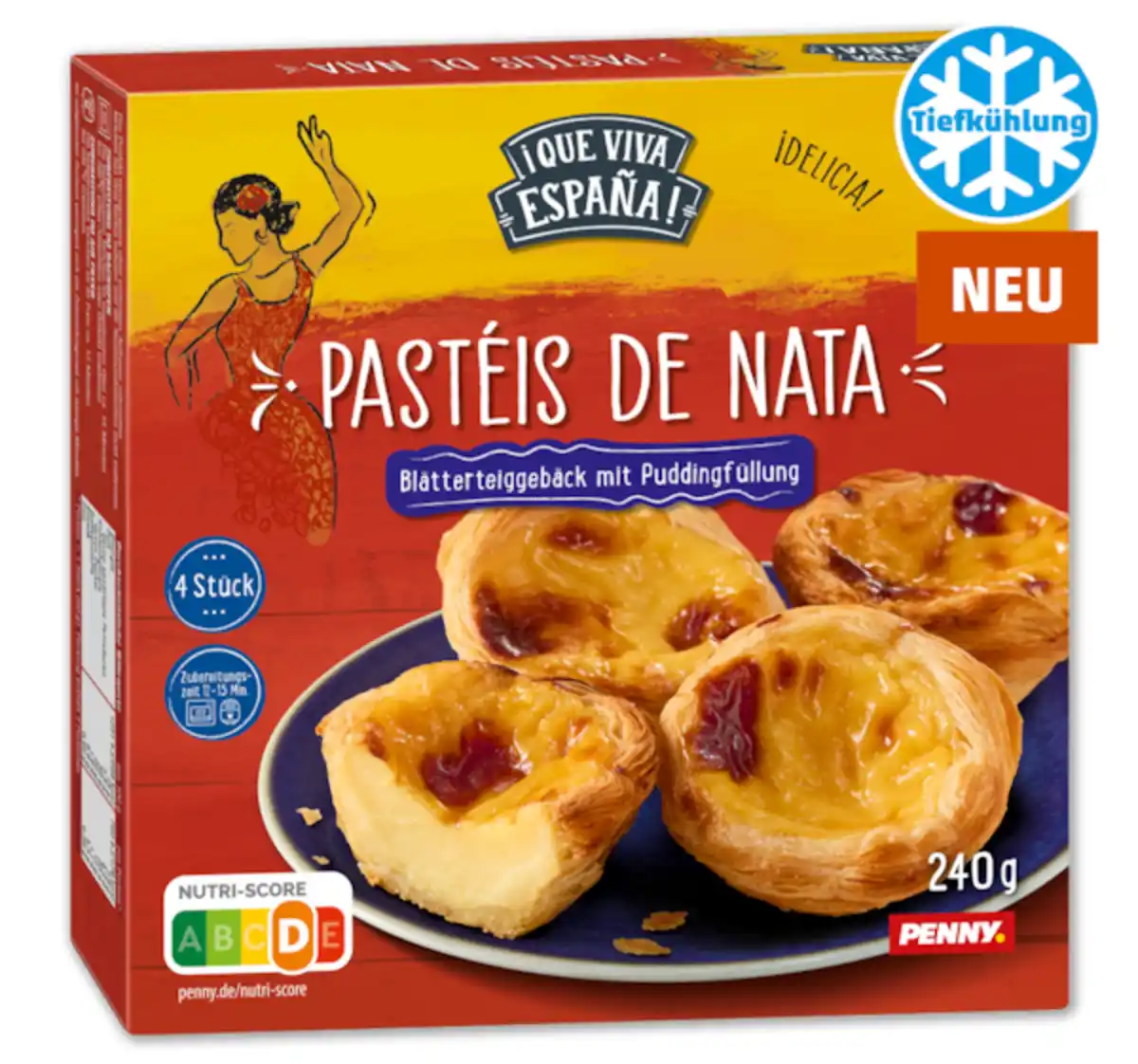 Bild 1 von ¡QUE VIVA ESPAÑA! Pastéis de Nata*