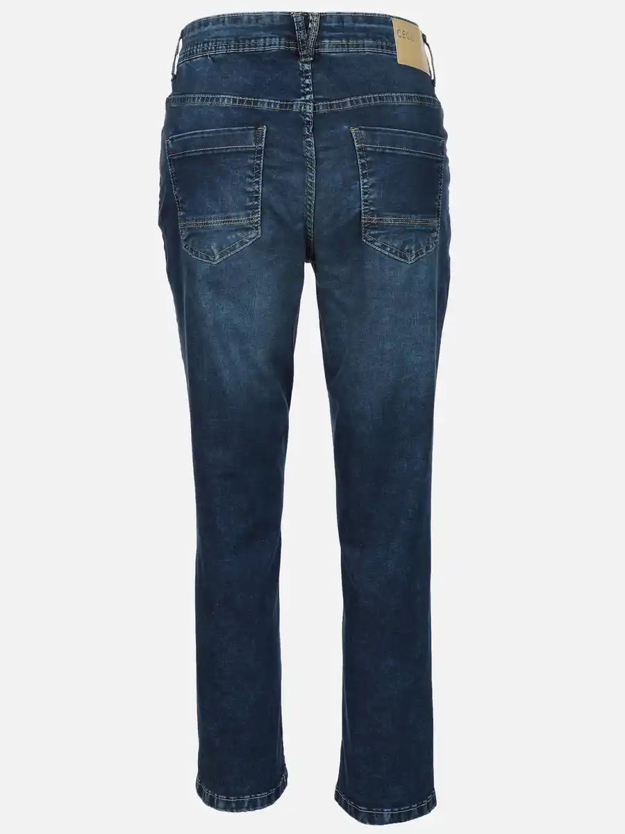 Bild 2 von Damen Jeans in dunkler Waschung Blau