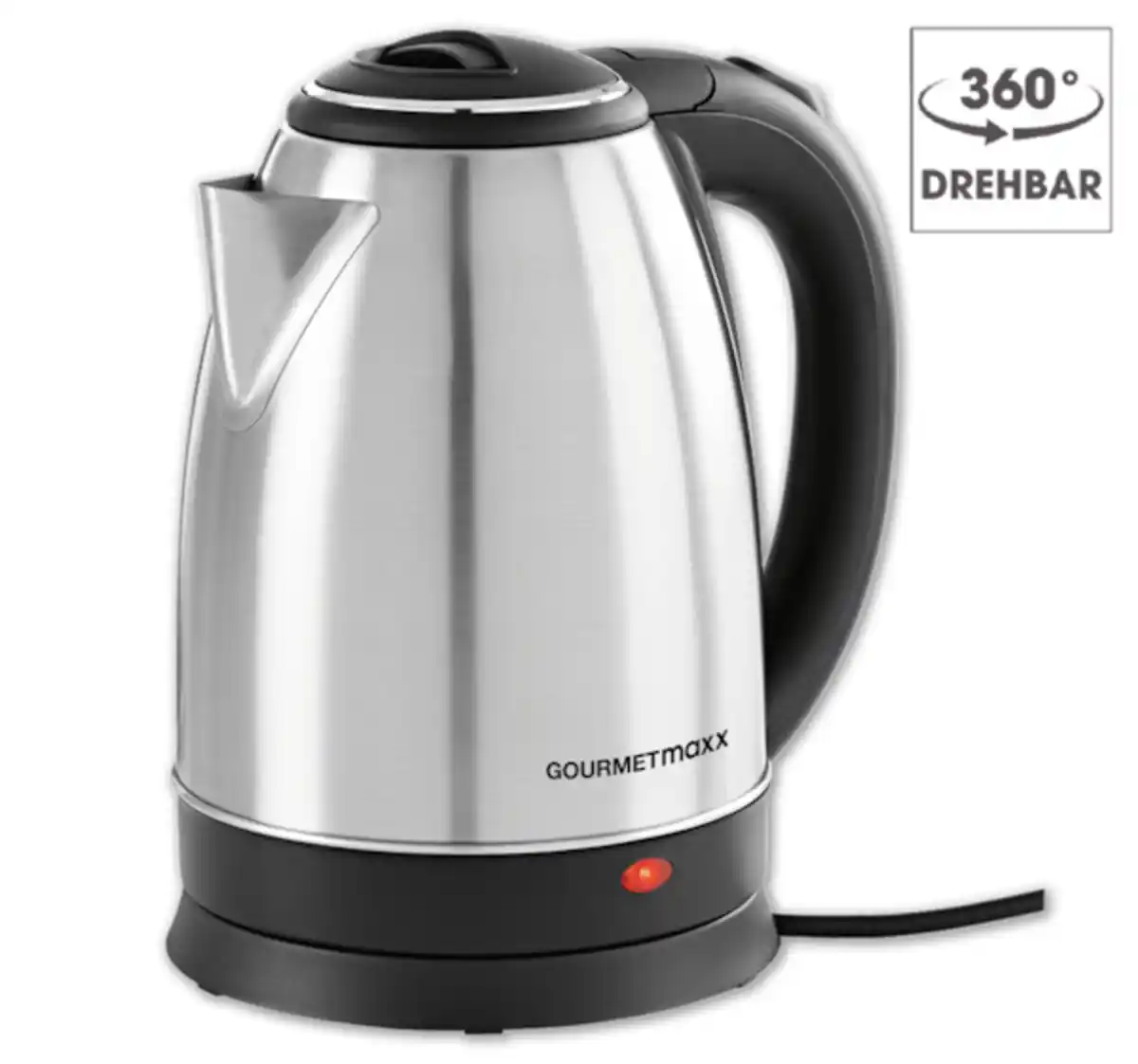 Bild 1 von GOURMETMAXX Edelstahl-Wasserkocher 13704*