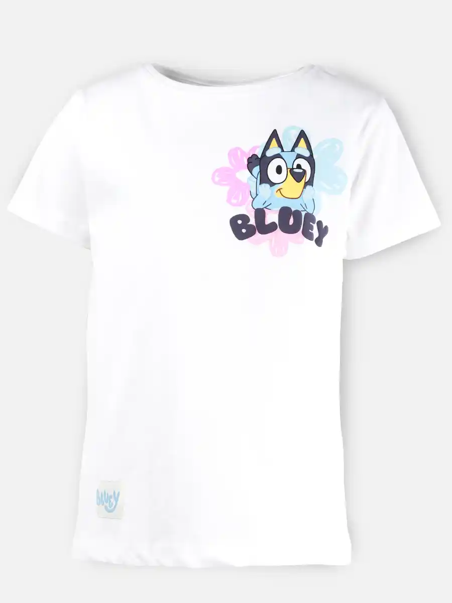 Bild 1 von Mädchen Shirt mit Front-und Backprint Weiß
