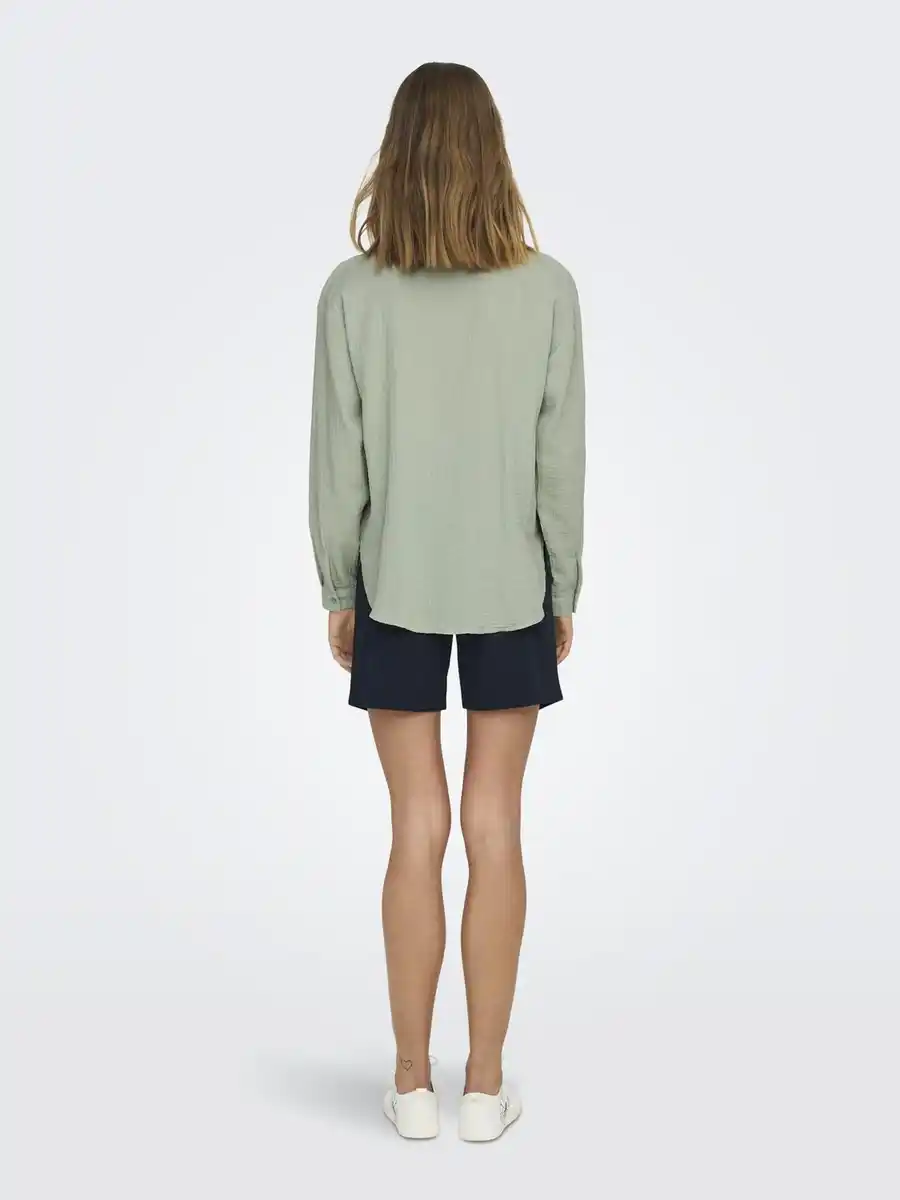 Bild 3 von JDY THEIS LIFE L/S LOOSE SHIRT WVN NOOS Bluse Grün