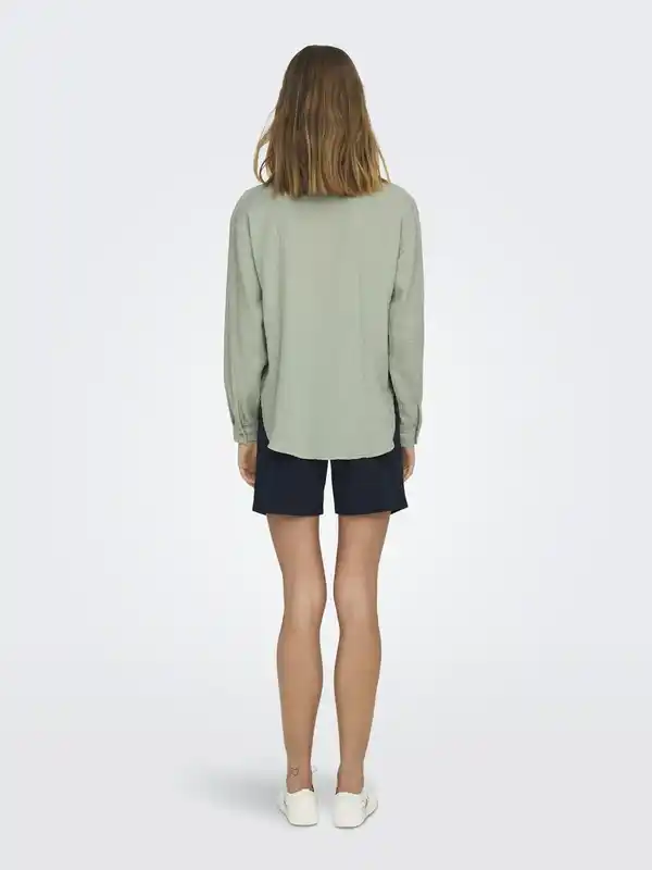Bild 3 von JDY THEIS LIFE L/S LOOSE SHIRT WVN NOOS Bluse Grün
