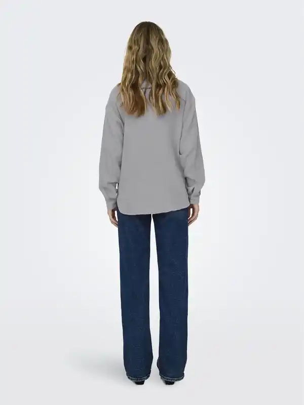 Bild 3 von JDY THEIS LIFE L/S LOOSE SHIRT WVN NOOS Bluse Grau