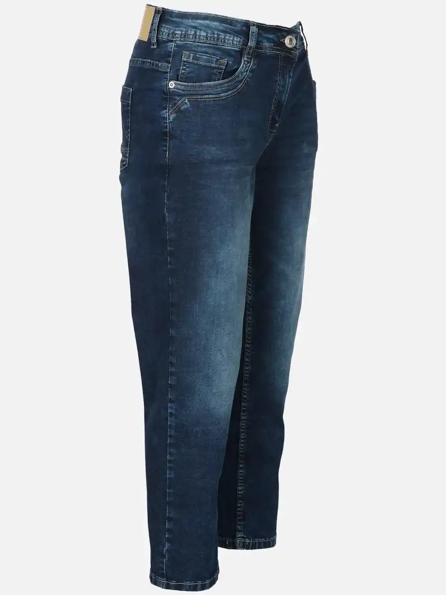 Bild 3 von Damen Jeans in dunkler Waschung Blau