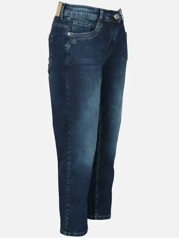 Bild 3 von Damen Jeans in dunkler Waschung Blau