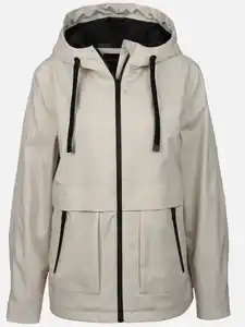 Damen Funktionsjacke mit Kapuze Beige