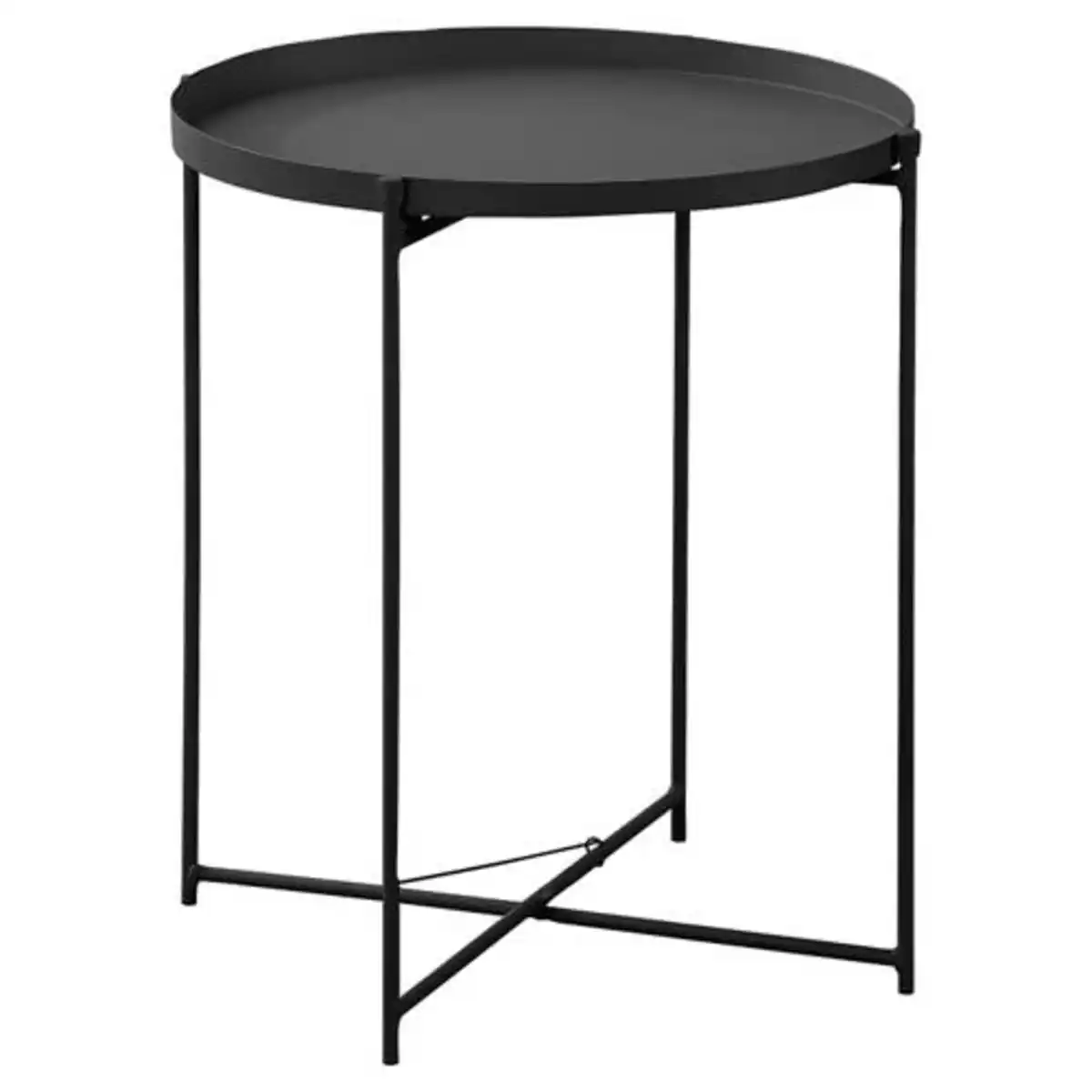 Bild 1 von BELAVI Tablett-Tisch, Schwarz