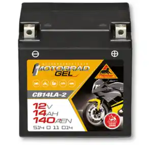 Panther Motorrad-Gel-Batterie »9Ah CTX9-BS«
