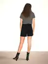 Bild 2 von JDY JDYLOUISVILLE CATIA L Shorts Schwarz