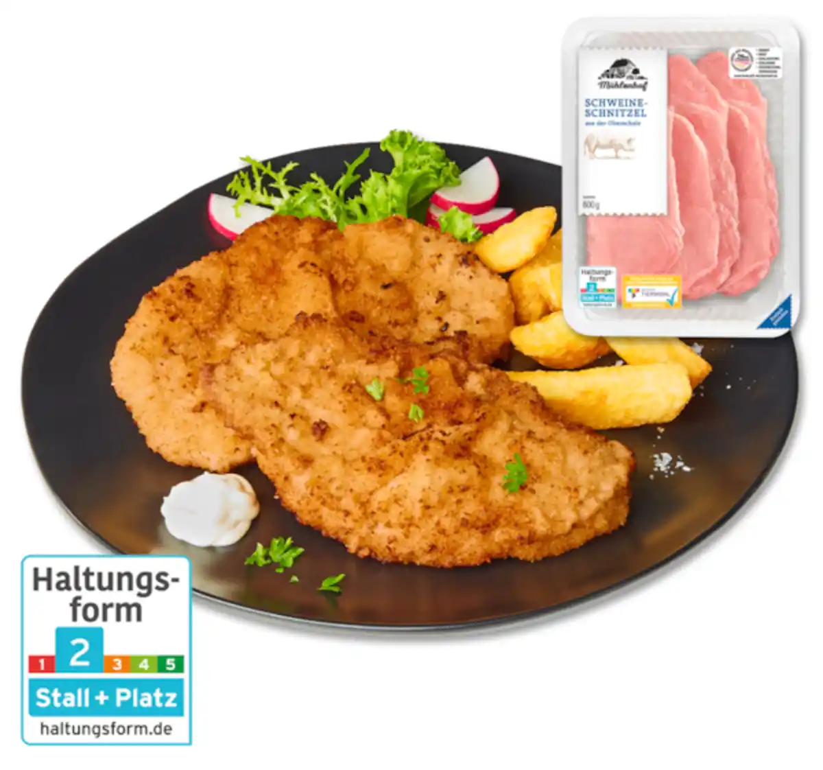 Bild 1 von MÜHLENHOF Schweine-Schnitzel