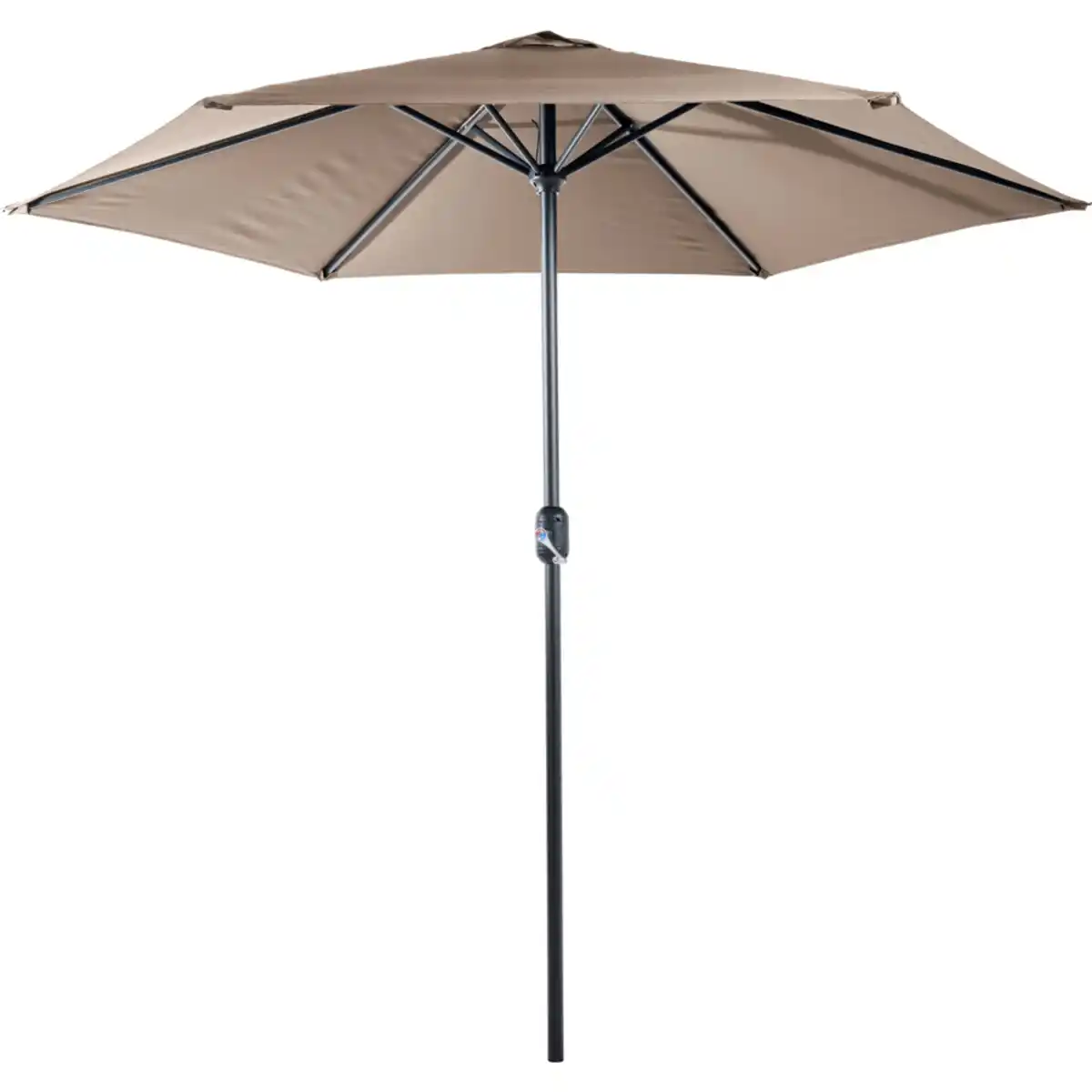 Bild 1 von Sonnenschirm Ø 2,5 m taupe mit Kurbel - B-Ware