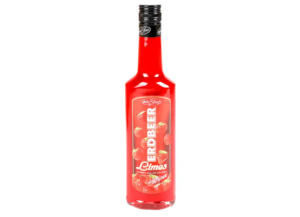 Bild 1 von Erdbeer Limes Erdbeer-Likör mit Wodka