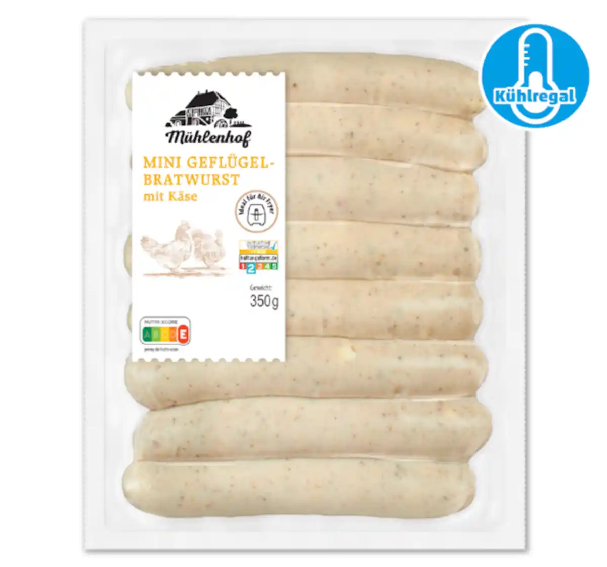 Bild 1 von MÜHLENHOF Mini Geflügelbratwurst