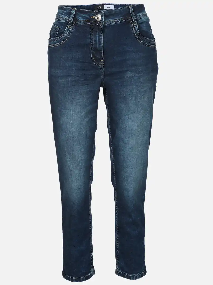 Bild 1 von Damen Jeans in dunkler Waschung Blau