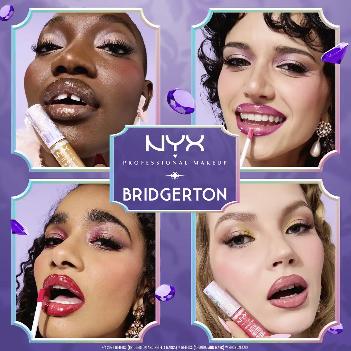 Bild 3 von NYX Professional MakeUp Bridgerton Royal Treasures Lip Kit 03