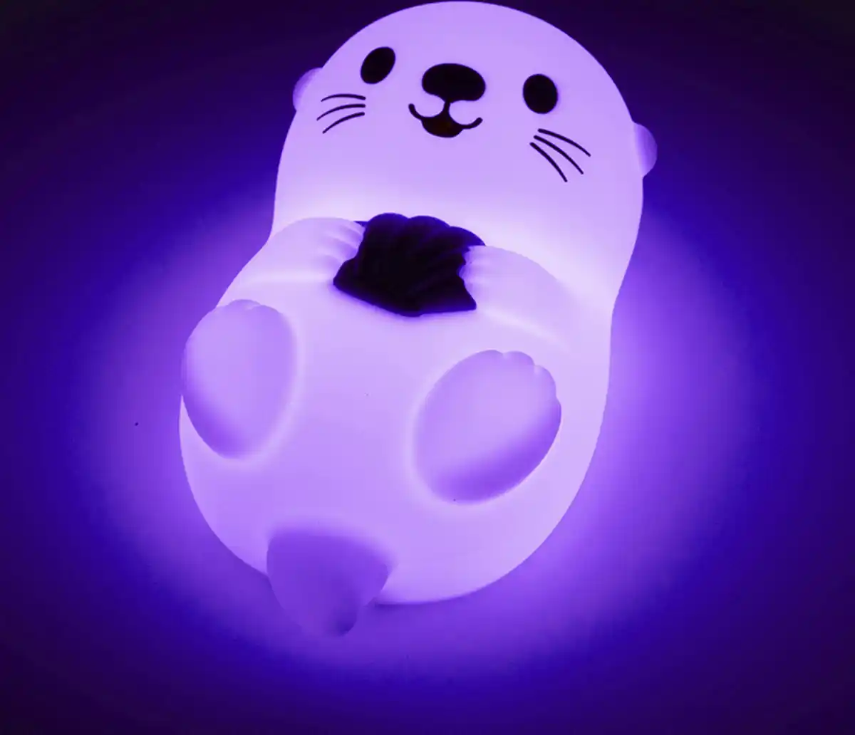 Bild 4 von IDEENWELT Silikon-Nachtlicht Otter