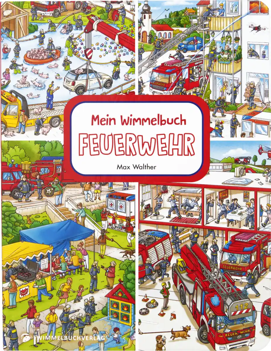 Bild 1 von IDEENWELT Wimmelbuch Feuerwehr