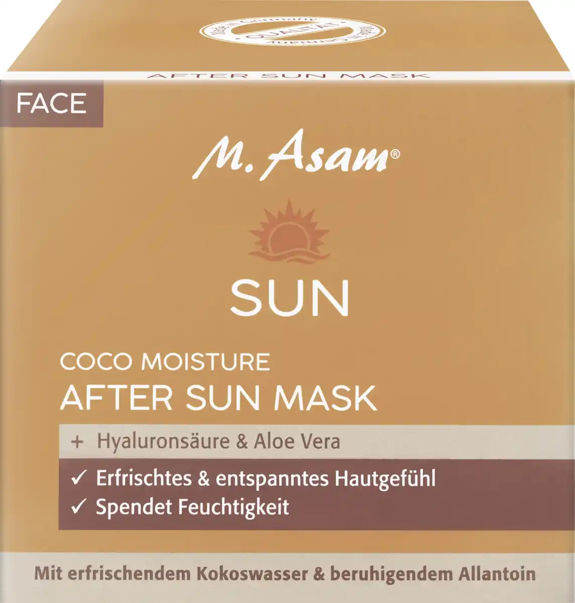 Bild 1 von M. Asam SUN Coco Moisture After Sun Mask, 100 ml