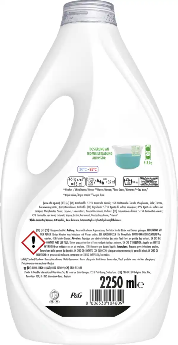 Bild 2 von Ariel Colorwaschmittel Flüssig 50 WL