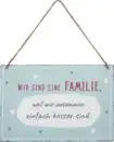 Bild 1 von IDEENWELT Dekoschild Wir sind eine Familie