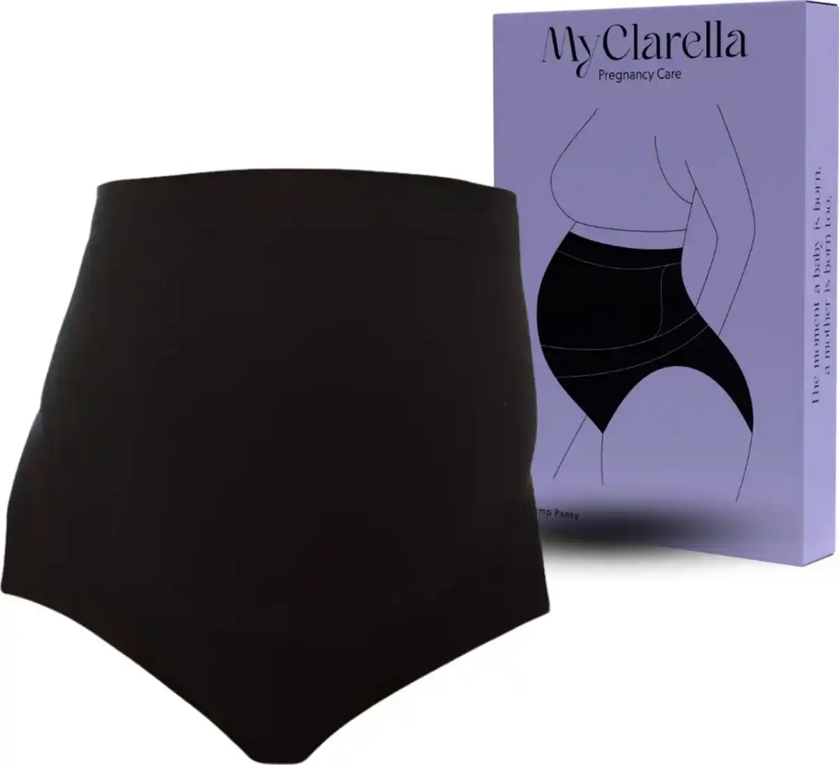 Bild 1 von MyClarella Schwangerschaftsunterwäsche The Bump Panty Gr. XL, schwarz