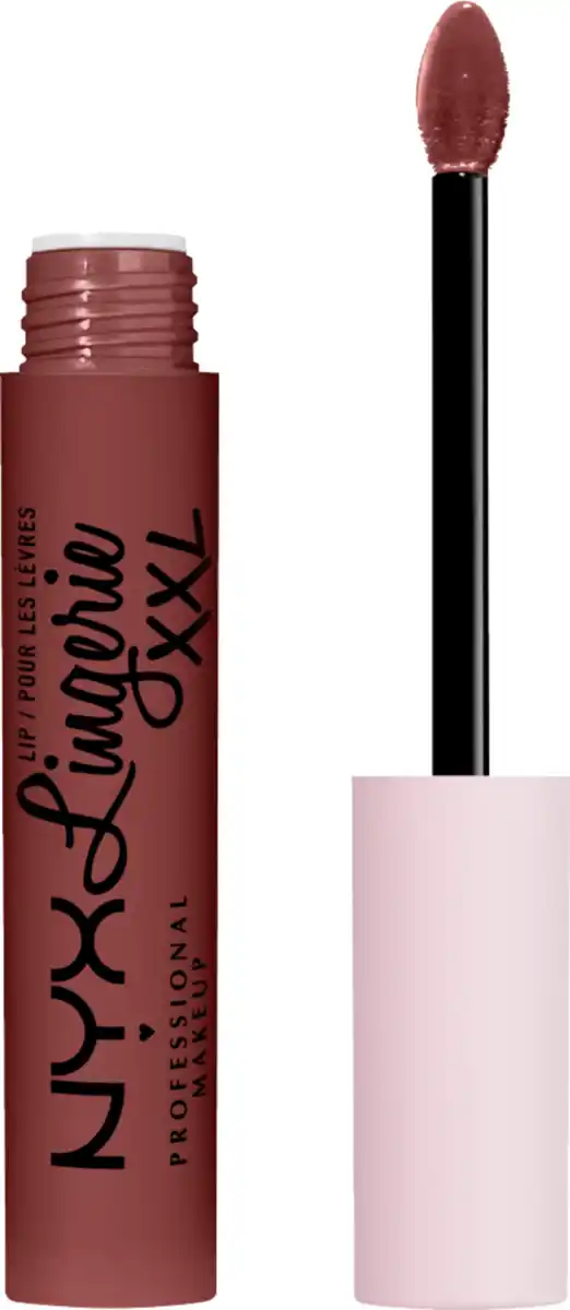 Bild 3 von NYX Professional MakeUp Lip Lingerie XXL 08 Straps Off Reddish Brown Nude, 4 ml