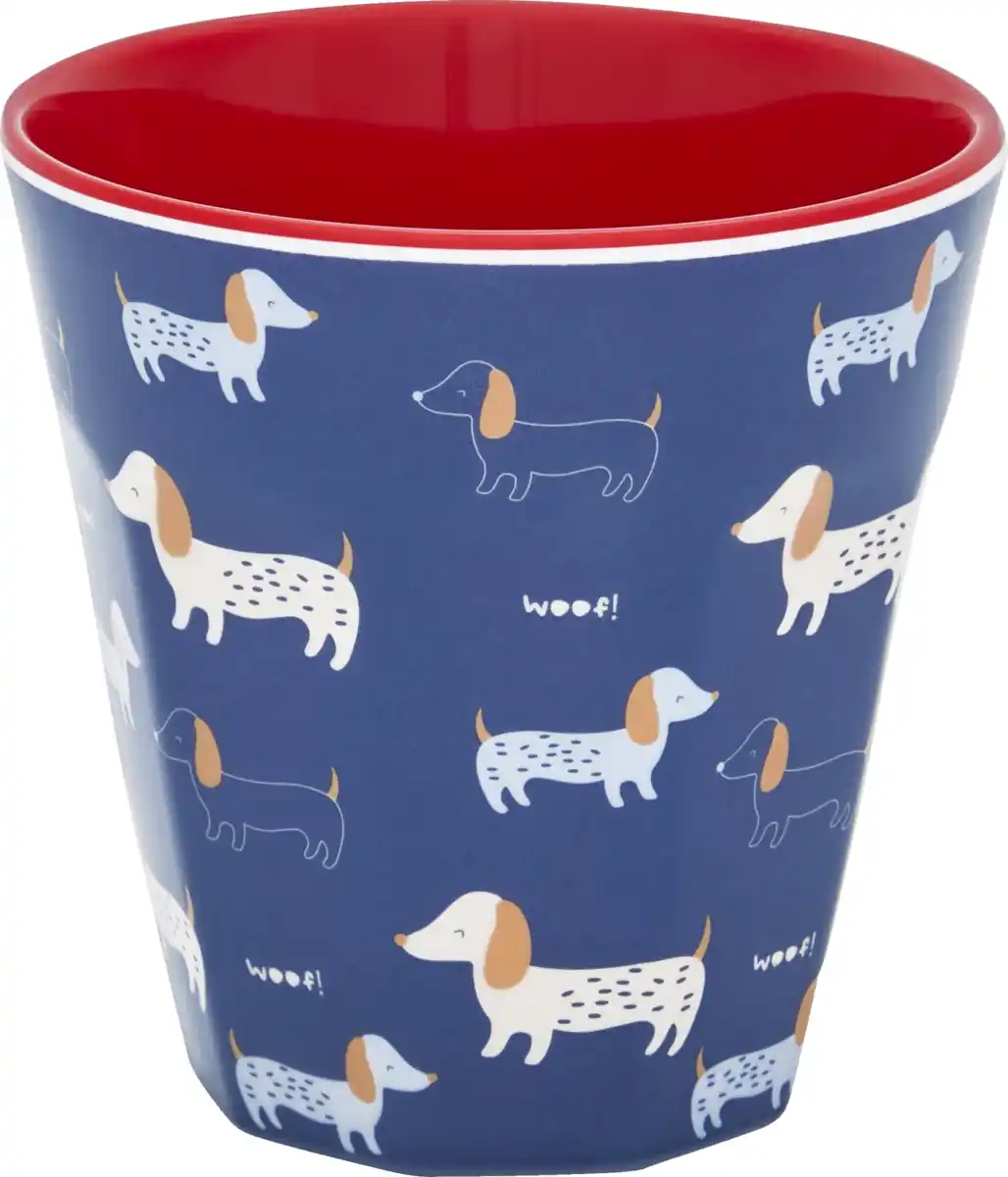 Bild 1 von IDEENWELT Melamin-Becher 250ml Dackel