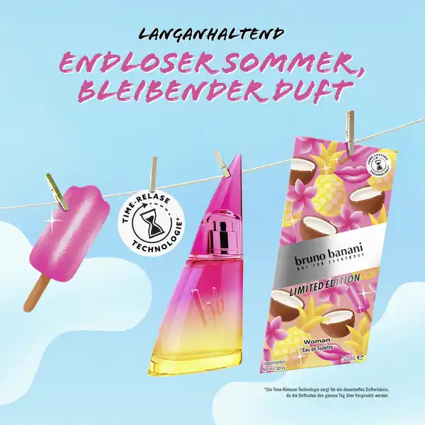 Bild 4 von bruno banani Summer Limited Edition Woman, EdT 30ml, 30 ml