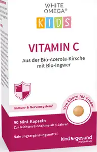 kindgesund WHITE OMEGA Kids Vitamin C Kapseln