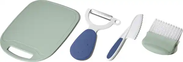 Bild 3 von IDEENWELT Kinder-Küchenhelfer-Set blau