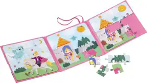 IDEENWELT Magnet-Puzzle-Buch Meerjungfrau