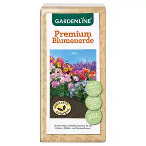 GARDENLINE Premium Blumenerde 20 l