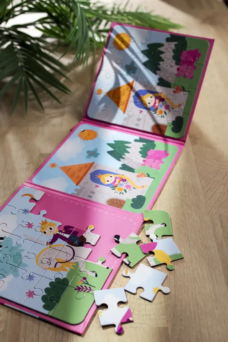 Bild 2 von IDEENWELT Magnet-Puzzle-Buch Meerjungfrau