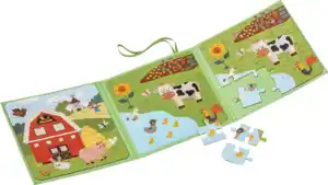 IDEENWELT Magnet-Puzzle-Buch Bauernhof