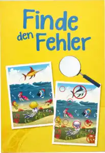 IDEENWELT Beschäftigungsblock Finde den Fehler