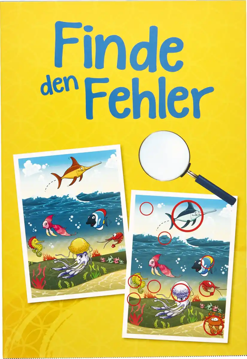 Bild 1 von IDEENWELT Beschäftigungsblock Finde den Fehler