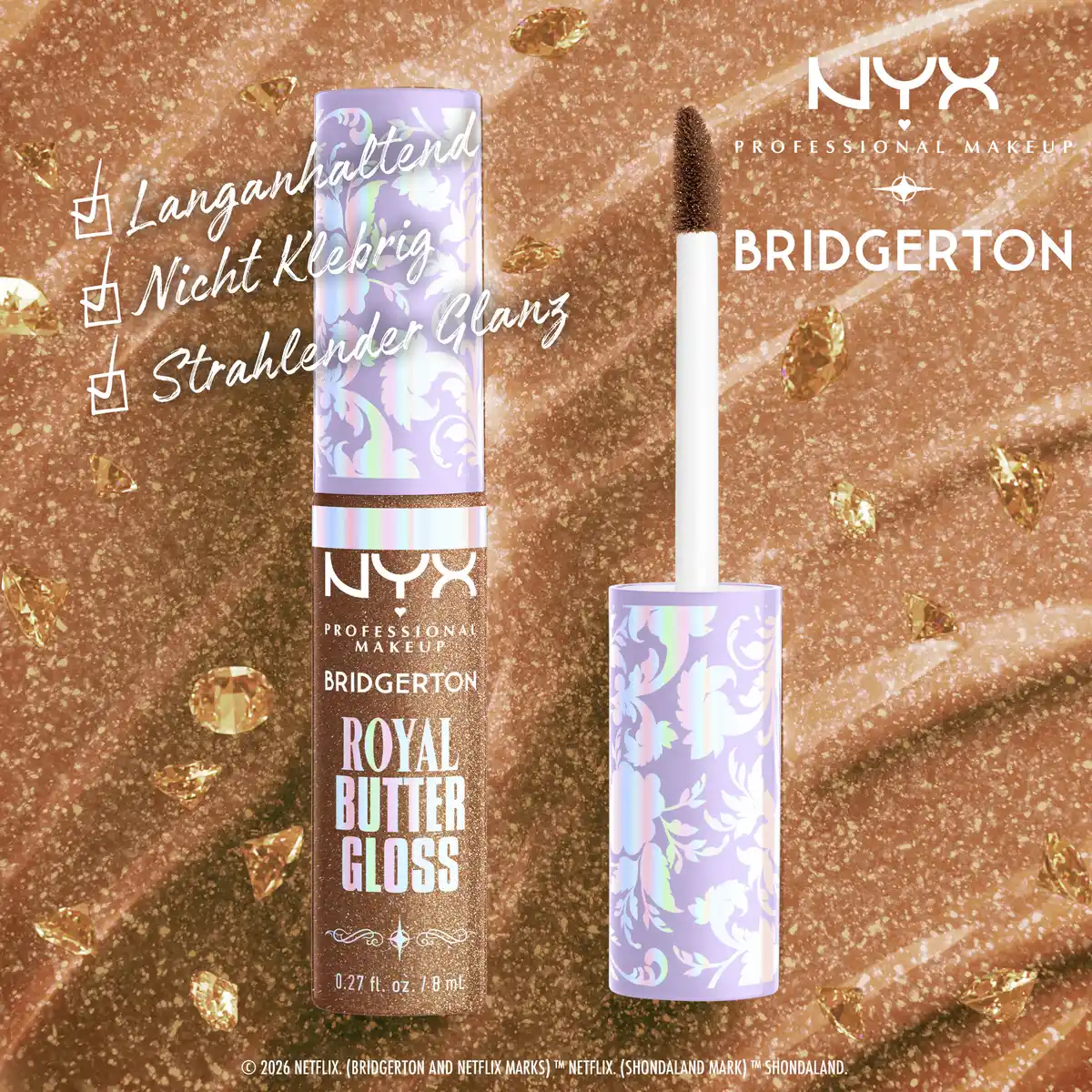 Bild 2 von NYX Professional MakeUp Bridgerton Royal Treasures Lip Kit 06