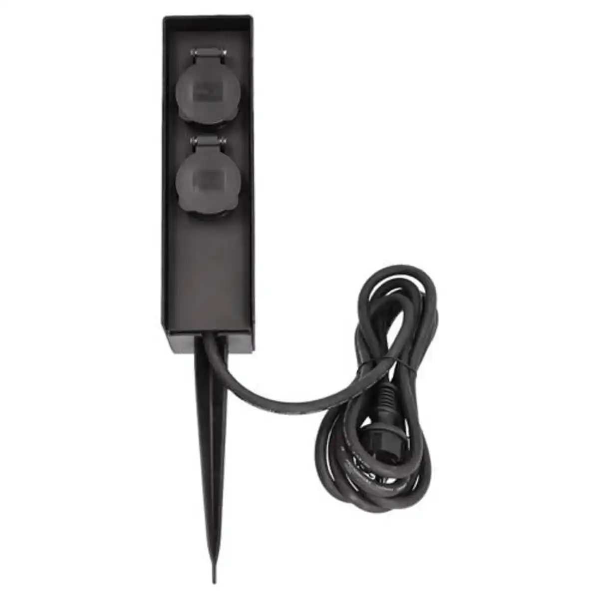 Bild 1 von WORKZONE Moderne Gartensteckdose, 4er-Steckdose