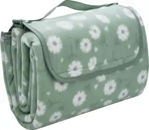 IDEENWELT Picknickdecke Blumen