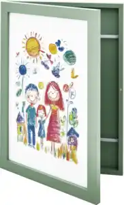 IDEENWELT Archivbilderrahmen grün